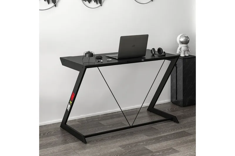 Zoned Gamingbord 120 cm - Sort - Møbler - Borde - Kontorbord - Gamingbord