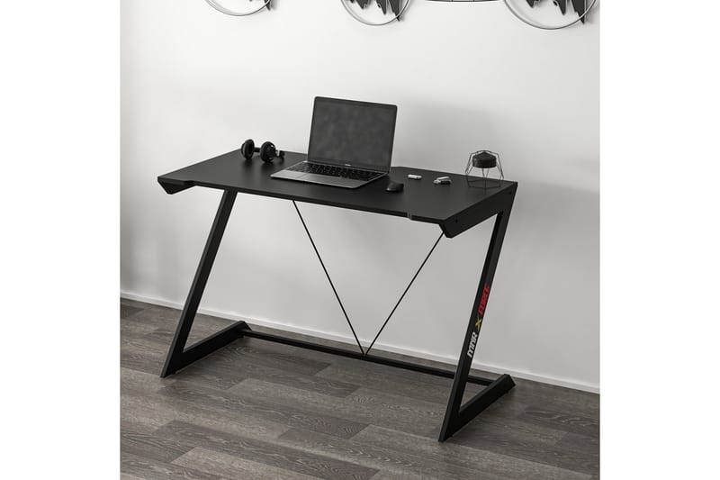 Zoned Gamingbord 120 cm - Sort - Møbler - Borde - Kontorbord - Gamingbord