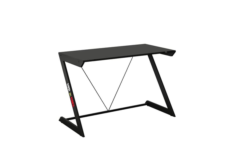 Zoned Gamingbord 120 cm - Sort - Gamingbord