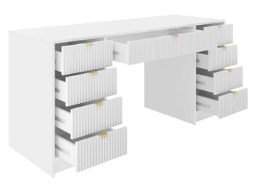 Gudelia Skrivebord 154 cm - brun - Møbler - Borde - Kontorbord - Skrivebord