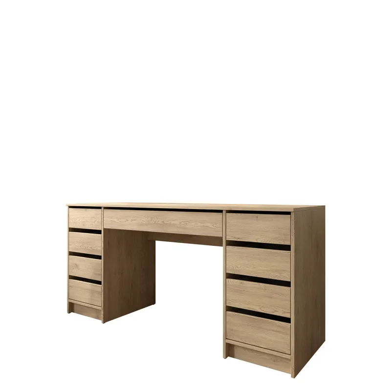 Harland Skrivebord 154 cm - lysebrun - Møbler - Borde - Kontorbord - Skrivebord