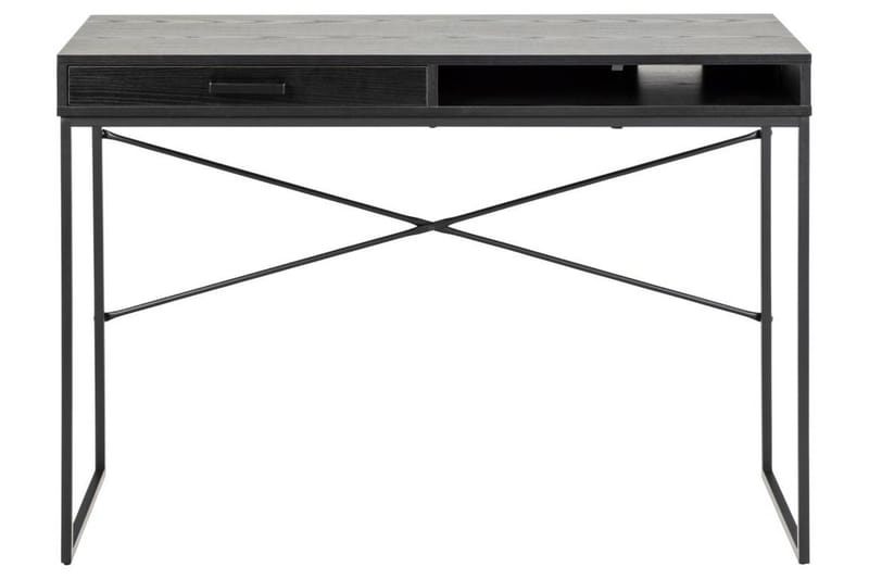Hartsoe Skrivebord 45 cm - Sort - Møbler - Borde - Kontorbord - Skrivebord
