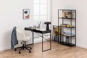 Hartsoe Skrivebord 45 cm - Sort - Møbler - Borde - Kontorbord - Skrivebord