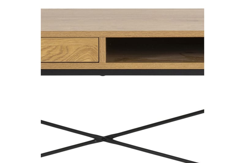 Hartsoe Skrivebord 45x45 cm - Natur - Møbler - Borde - Kontorbord - Skrivebord