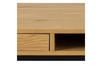 Hartsoe Skrivebord 58 cm - Natur - Møbler - Borde - Kontorbord - Skrivebord