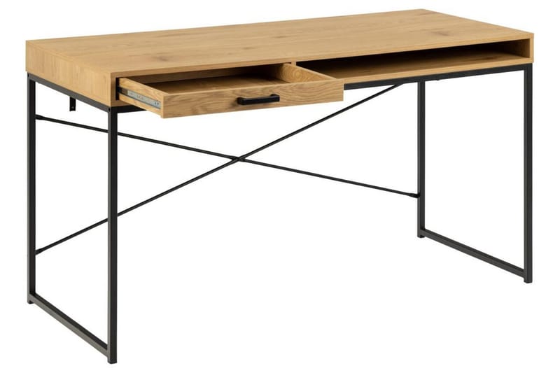 Hartsoe Skrivebord 58 cm - Natur - Møbler - Borde - Kontorbord - Skrivebord