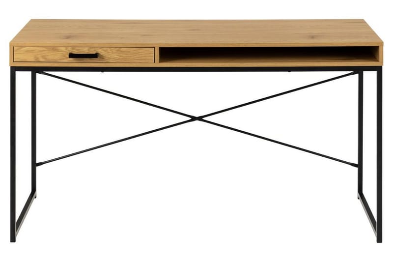 Hartsoe Skrivebord 58 cm - Natur - Møbler - Borde - Kontorbord - Skrivebord