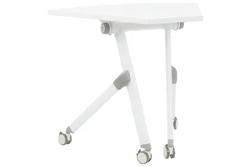 Hopfällbart skrivbord Beliani Bendi Vit, 90x64x75 cm White - Møbler - Borde - Kontorbord - Skrivebord