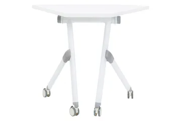 Hopfällbart skrivbord Beliani Bendi Vit, 90x64x75 cm White - Møbler - Borde - Kontorbord - Skrivebord