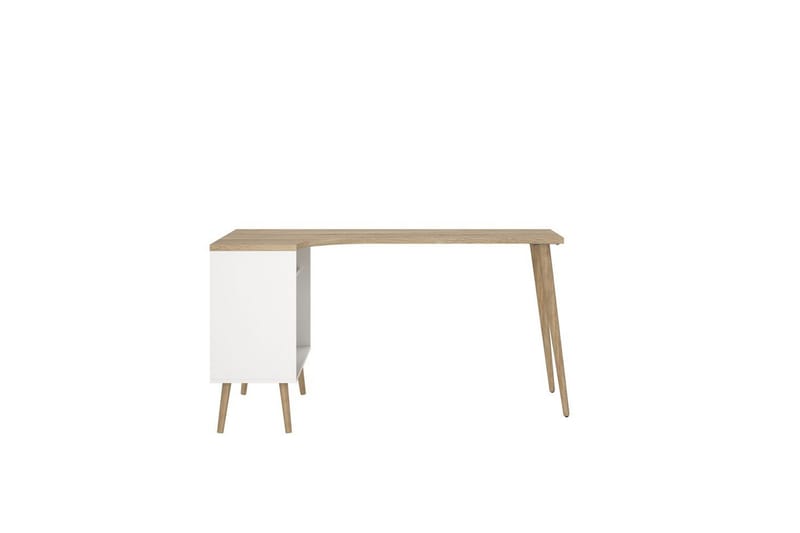 Hostafranc Skrivebord 81x145,1 cm - Natur - Møbler - Borde - Kontorbord - Skrivebord