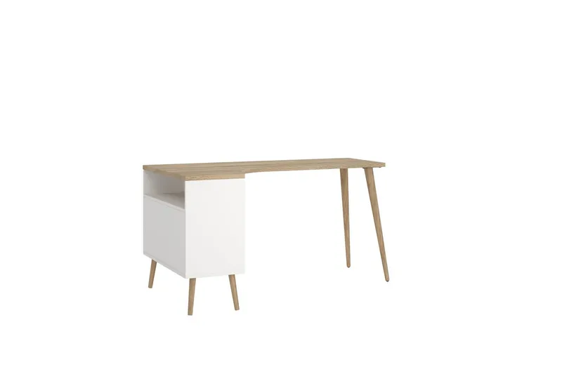 Hostafranc Skrivebord 81x145,1 cm - Natur - Møbler - Borde - Kontorbord - Skrivebord