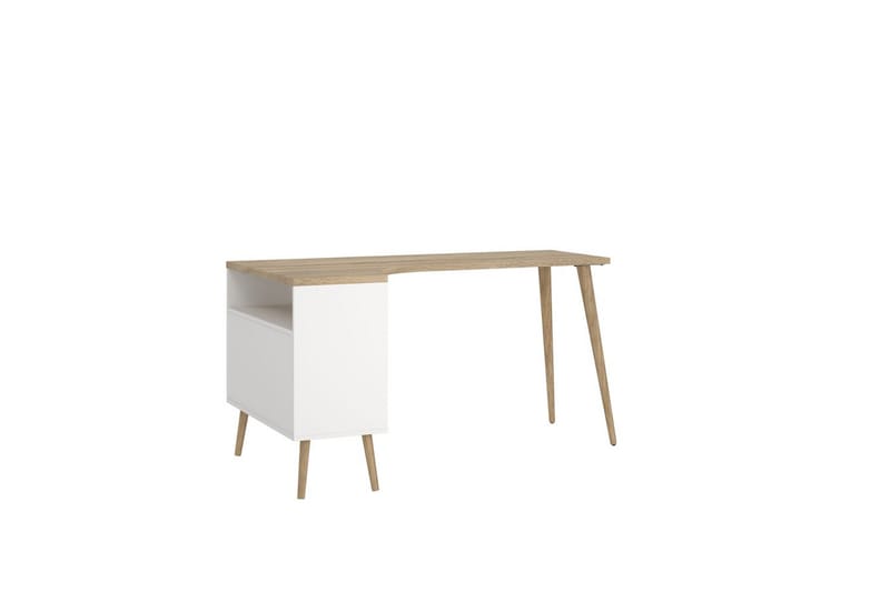 Hostafranc Skrivebord 81x145,1 cm - Natur - Møbler - Borde - Kontorbord - Skrivebord