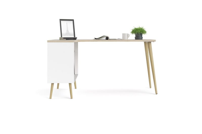 Hostafranc Skrivebord 81x145,1 cm - Natur - Møbler - Borde - Kontorbord - Skrivebord
