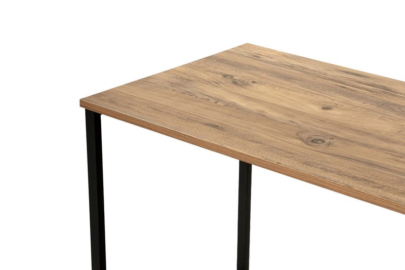 Hu Skrivebord 60x240 cm - Brun/Sort - Møbler - Borde - Kontorbord - Skrivebord