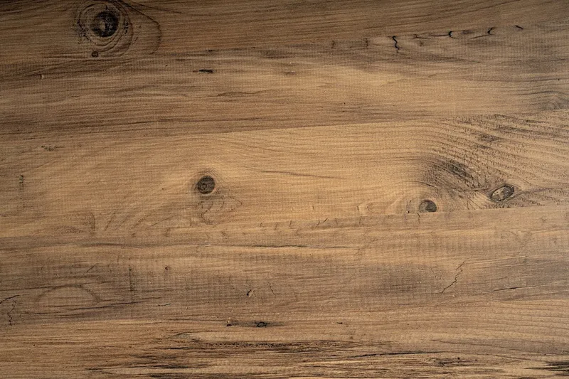 Hu Skrivebord 60x240 cm - Brun/Sort - Møbler - Borde - Kontorbord - Skrivebord