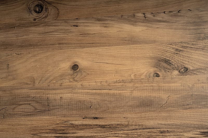 Hu Skrivebord 60x240 cm - Brun/Sort - Møbler - Borde - Kontorbord - Skrivebord