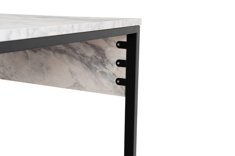 Hu Skrivebord 60x240 cm - Sort - Møbler - Borde - Kontorbord - Skrivebord