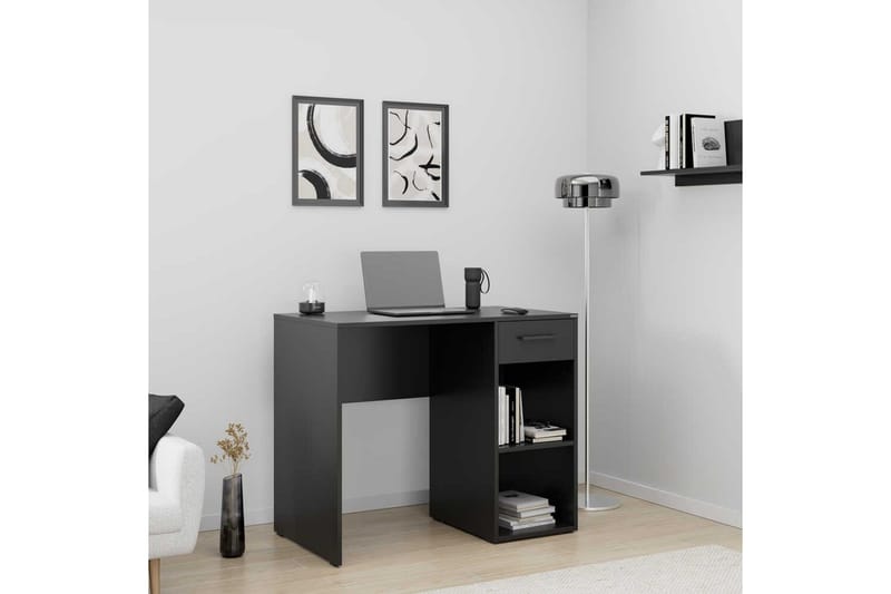 Jenifer Skrivebord 52x90 cm - Antracit - Møbler - Borde - Kontorbord - Skrivebord