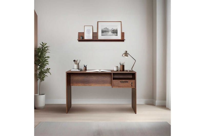 Jenifer Skrivebord 60x120 cm - Nature - Møbler - Borde - Kontorbord - Skrivebord
