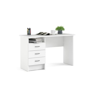 Klintberg Skrivebord med 3 skuffer 120x48x73 cm - Møbler - Borde - Kontorbord - Skrivebord