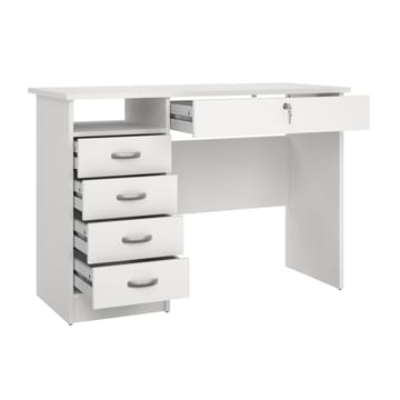 Klintberg Skrivebord med 5 skuffer 109x48x76 cm - Møbler - Borde - Kontorbord - Skrivebord