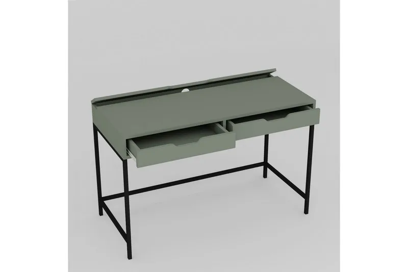 Loryn Skrivebord 55x120 cm, Grøn