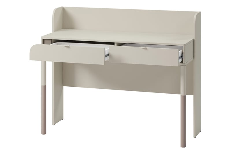 Monfort Skrivebord 122x50 cm - Beige - Møbler - Borde - Kontorbord - Skrivebord