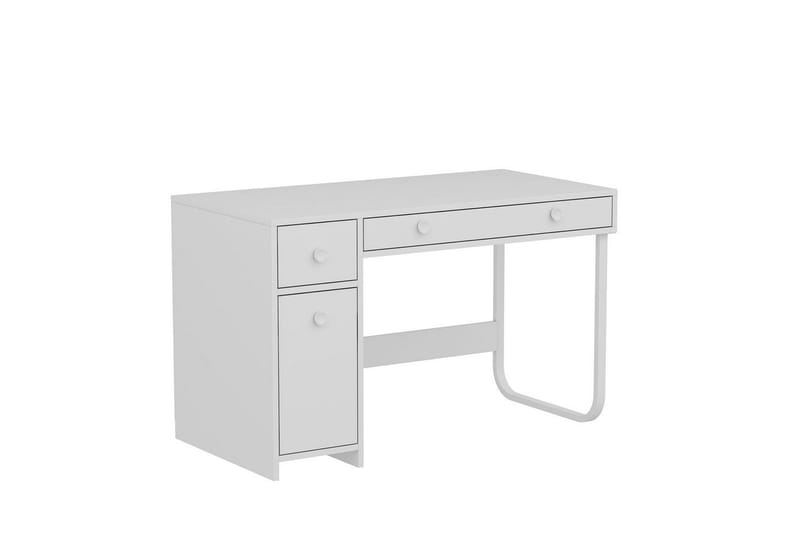 Neric Skrivebord 60x120 cm, Hvid