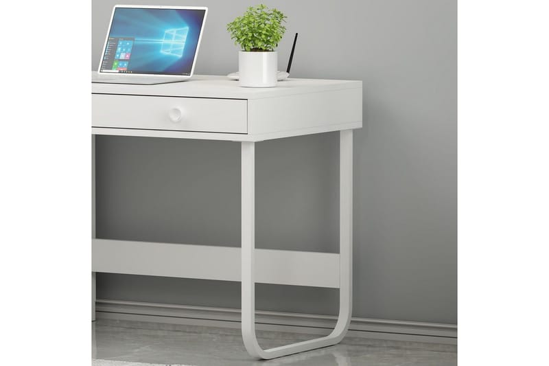 Neric Skrivebord 60x120 cm - Hvid - Møbler - Borde - Kontorbord - Skrivebord
