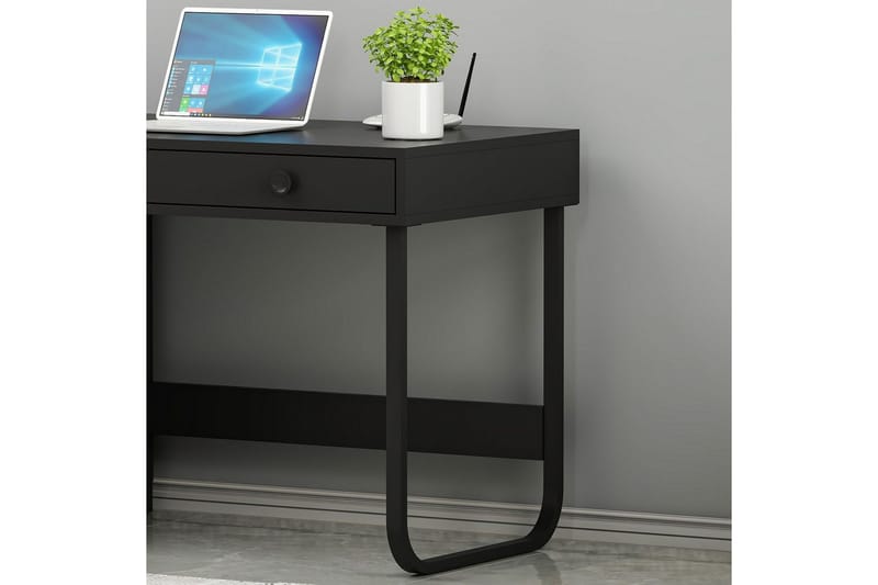 Neric Skrivebord 60x120 cm - Sort - Møbler - Borde - Kontorbord - Skrivebord