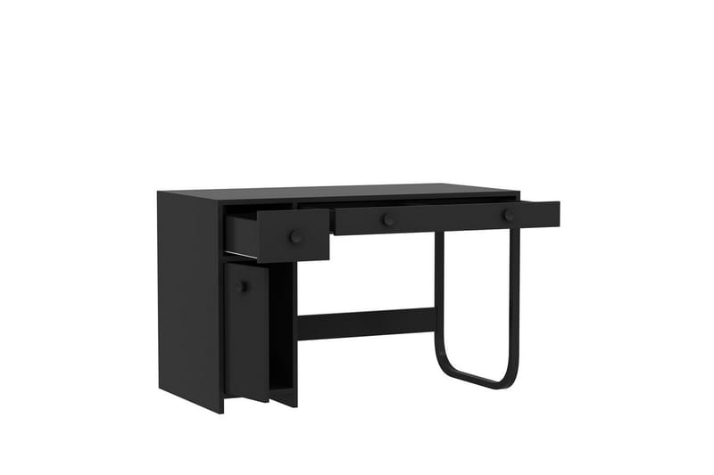 Neric Skrivebord 60x120 cm - Sort - Møbler - Borde - Kontorbord - Skrivebord