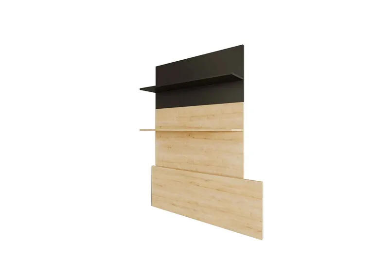 Neyric Skrivebord 50x90 cm - Eg/Sort - Møbler - Borde - Kontorbord - Skrivebord
