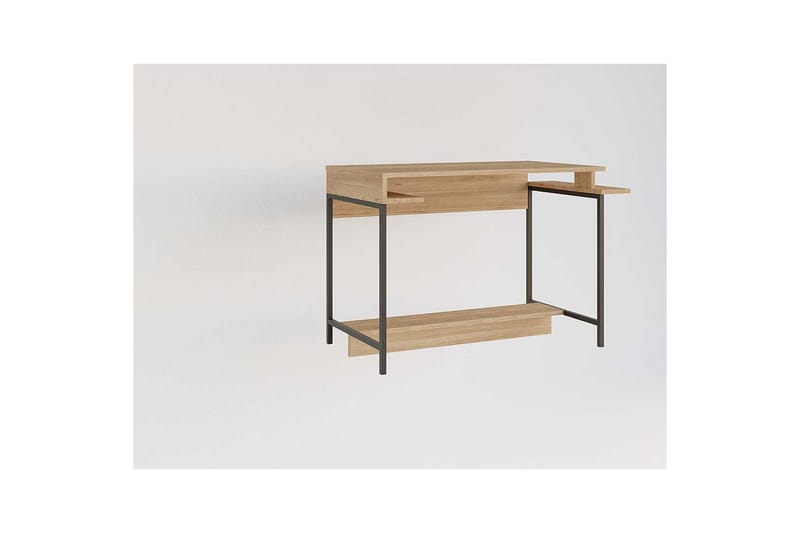 Ovran Skrivebord 57x113 cm, Eg/Sort