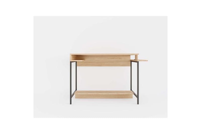 Ovran Skrivebord 57x113 cm - Eg/Sort - Møbler - Borde - Kontorbord - Skrivebord