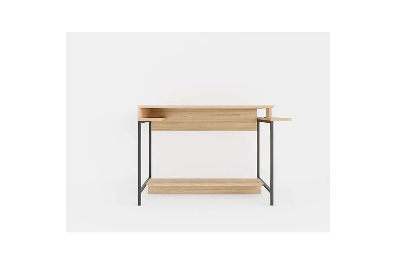 Ovran Skrivebord 57x113 cm - Eg/Sort - Møbler - Borde - Kontorbord - Skrivebord