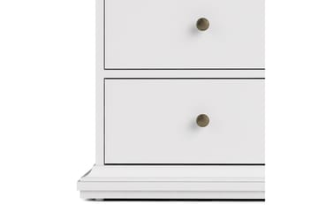Paris Skrivebord 130 cm - Hvid - Møbler - Borde - Kontorbord - Skrivebord