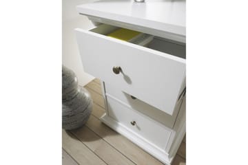 Paris Skrivebord 130 cm - Hvid - Møbler - Borde - Kontorbord - Skrivebord