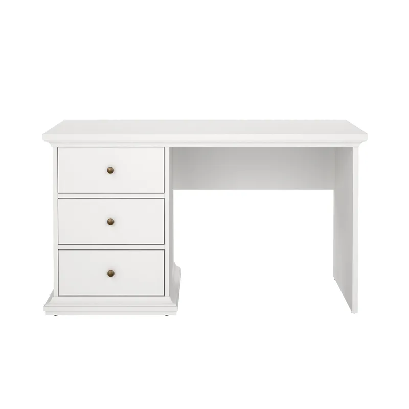 Paris Skrivebord 130x62x74 cm - Møbler - Borde - Kontorbord - Skrivebord