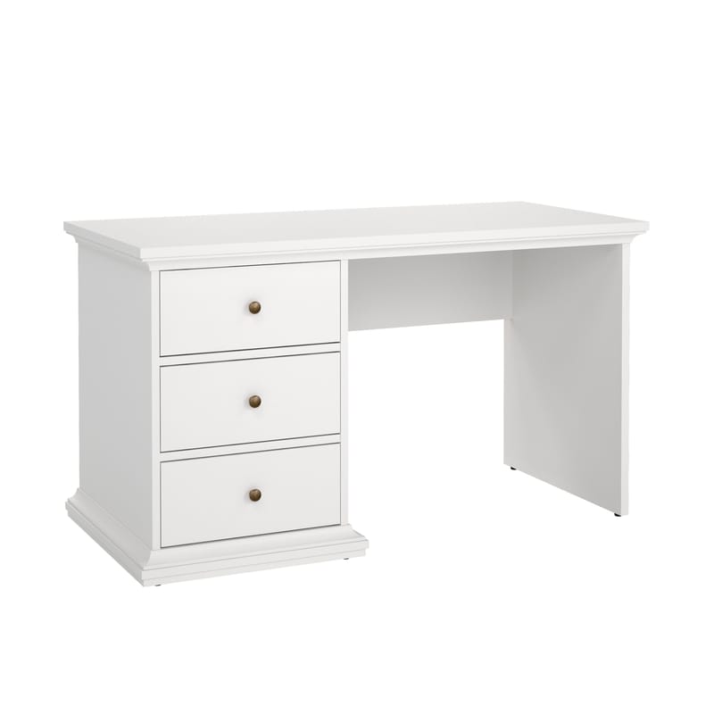 Paris Skrivebord 130x62x74 cm - Møbler - Borde - Kontorbord - Skrivebord