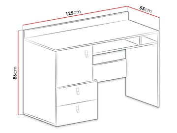 Planeta Skrivebord - Møbler - Borde - Kontorbord - Skrivebord
