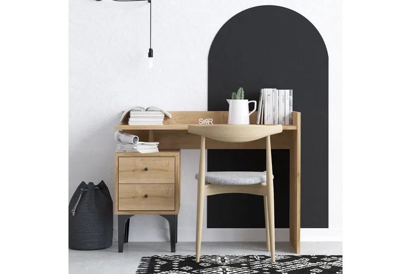 Puuk Skrivbord 45x100 cm - Eg - Møbler - Borde - Kontorbord - Skrivebord