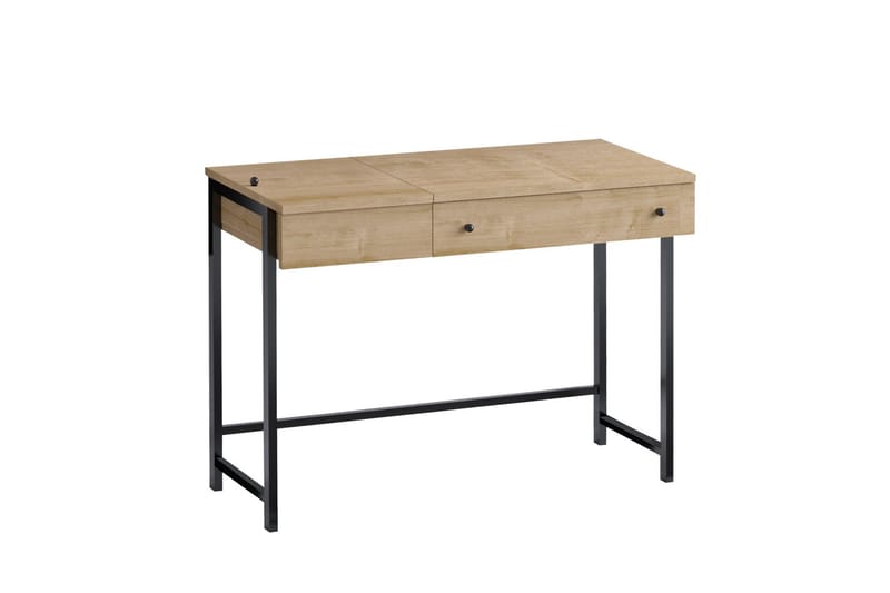 Retore Skrivebord 45x100 cm - Eg/Sort - Møbler - Borde - Kontorbord - Skrivebord