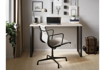 Sigmana Skrivebord 125x55 cm - Lysegrå - Møbler - Borde - Kontorbord - Skrivebord