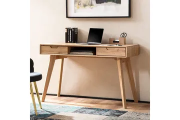 Skrivbord & datorbord Wohnling Brun - Møbler - Borde - Kontorbord - Skrivebord