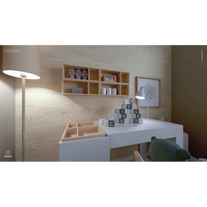 Skrivebord 4 You Fresh 140 cm - Sandbeige - Møbler - Borde - Kontorbord - Skrivebord