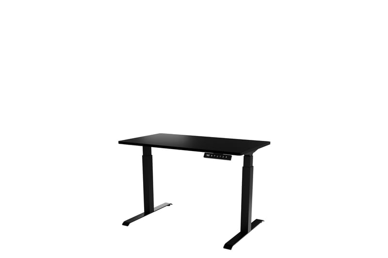 Adrianah Skrivebord 67x121 cm - Sort - Møbler - Borde - Kontorbord - Skrivebord - hæve-sænke-bord
