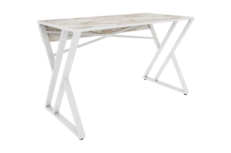 Andifli Skrivebord 60x75x120 cm - Hvid - Møbler - Borde - Kontorbord - Skrivebord