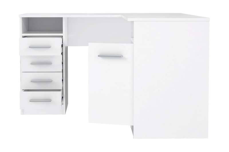 Baacwood Skrivebord 125 cm - Hvid - Møbler - Borde - Kontorbord - Skrivebord