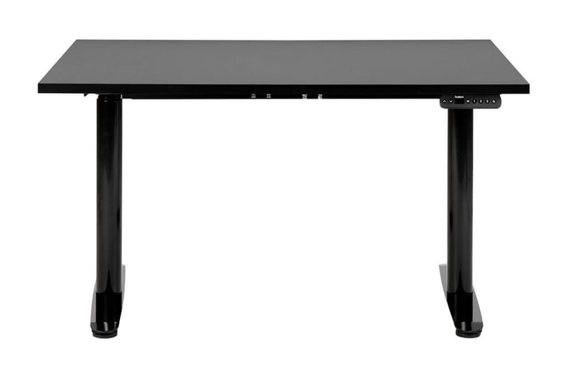 Banner Skrivebord 72x120 cm - Sort - Møbler - Borde - Kontorbord - Skrivebord - hæve-sænke-bord