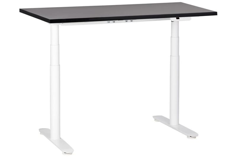 Banner Skrivebord 72x120 cm - Sort/Hvid - Møbler - Borde - Kontorbord - Skrivebord - hæve-sænke-bord